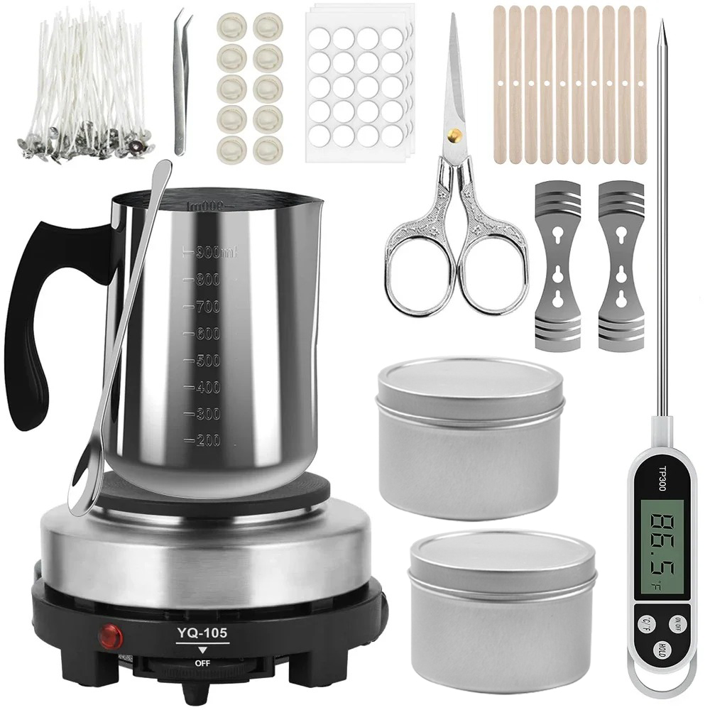 Candle Making Temperature - Olla para verter velas con placa