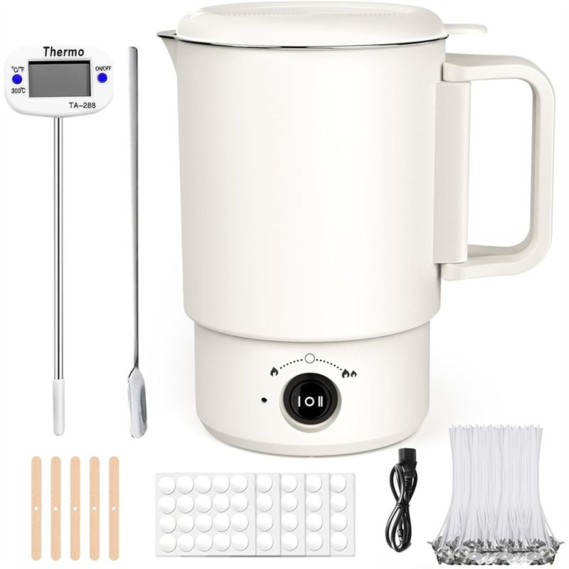 Candle Making Wax Melter - Kit de olla eléctrica para derretir
