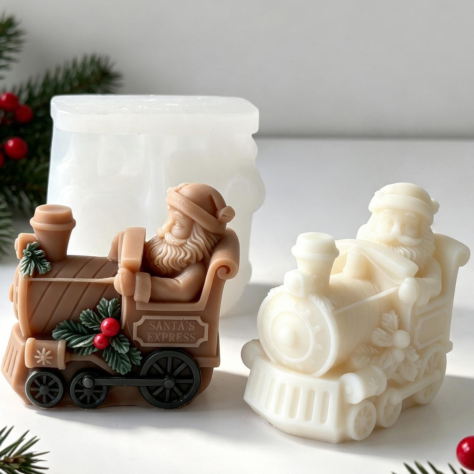 Candle Making For Beginners - Molde para velas navideñas con forma