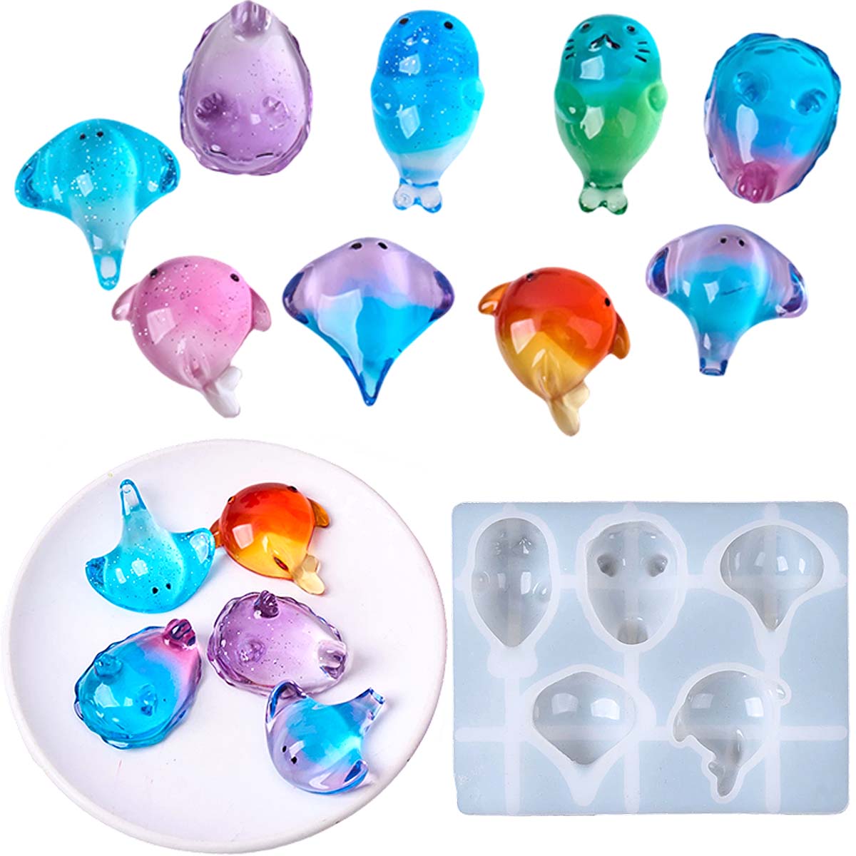 Candle Making Equipment - Molde de silicona 3D de rayo