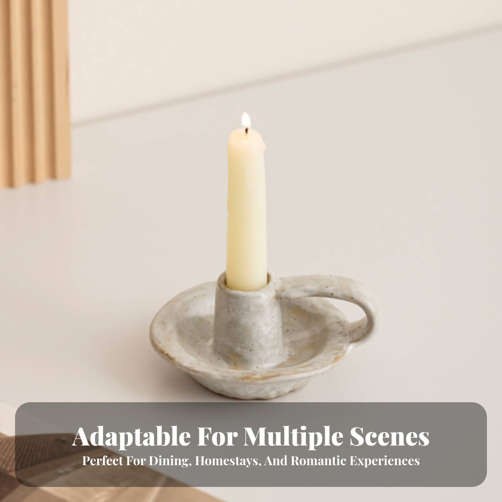 Paraffin Candle Wax - Portavelas de Cerámica Nórdico, Decoración de