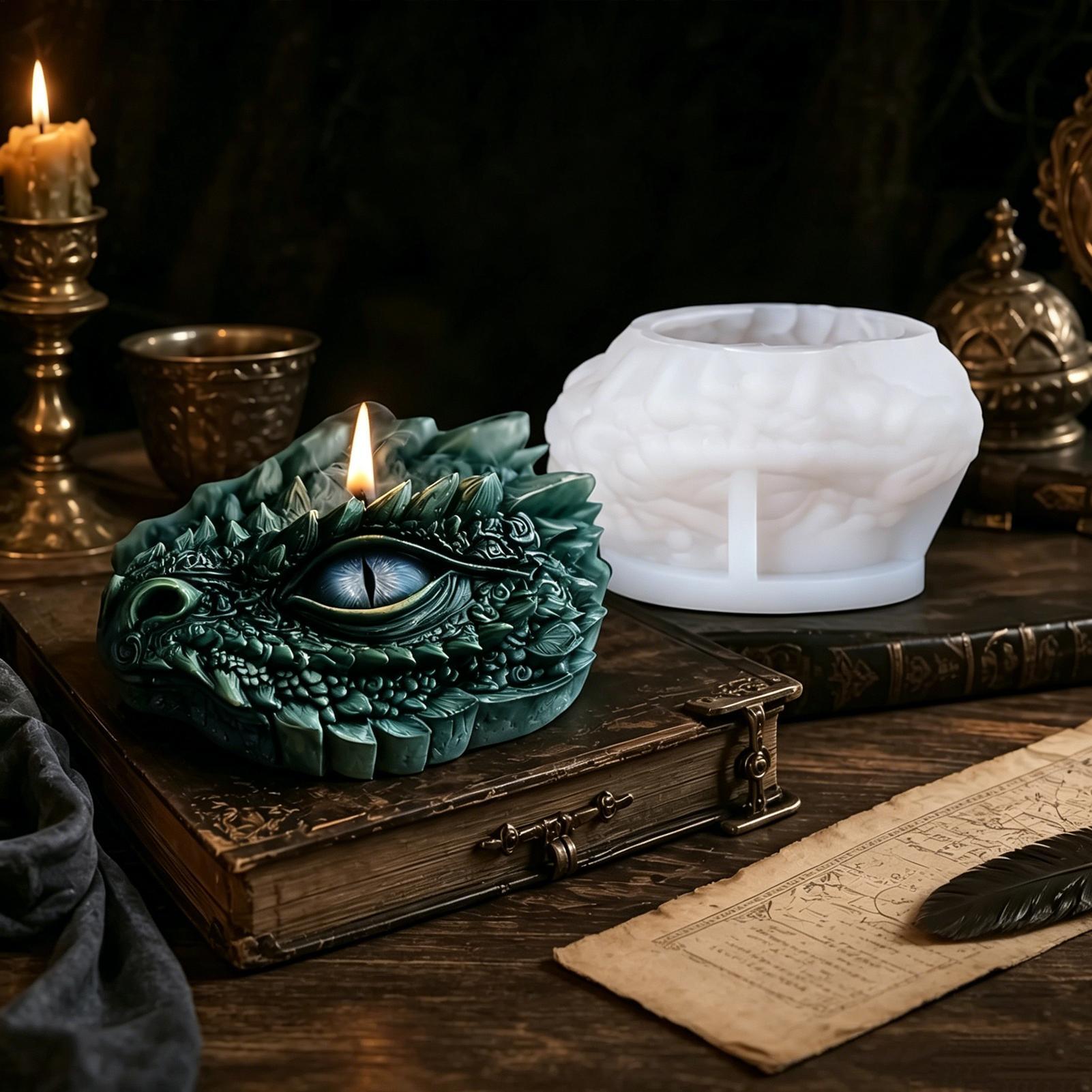 Molde de silicona Ojo de Dragó - Candle Making For Beginners reseña y precio