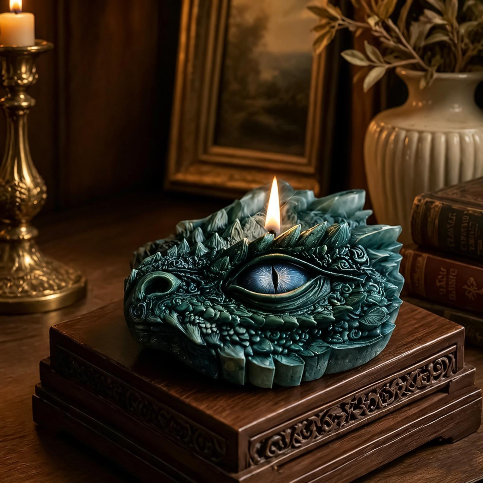 Molde de silicona Ojo de Dragó - Candle Making For Beginners reseña y precio