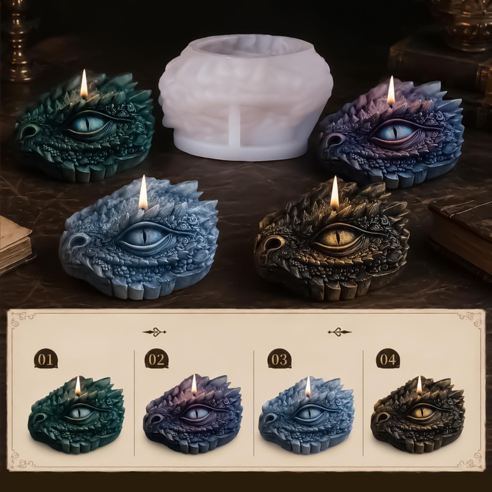 Molde de silicona Ojo de Dragó - Candle Making For Beginners reseña y precio
