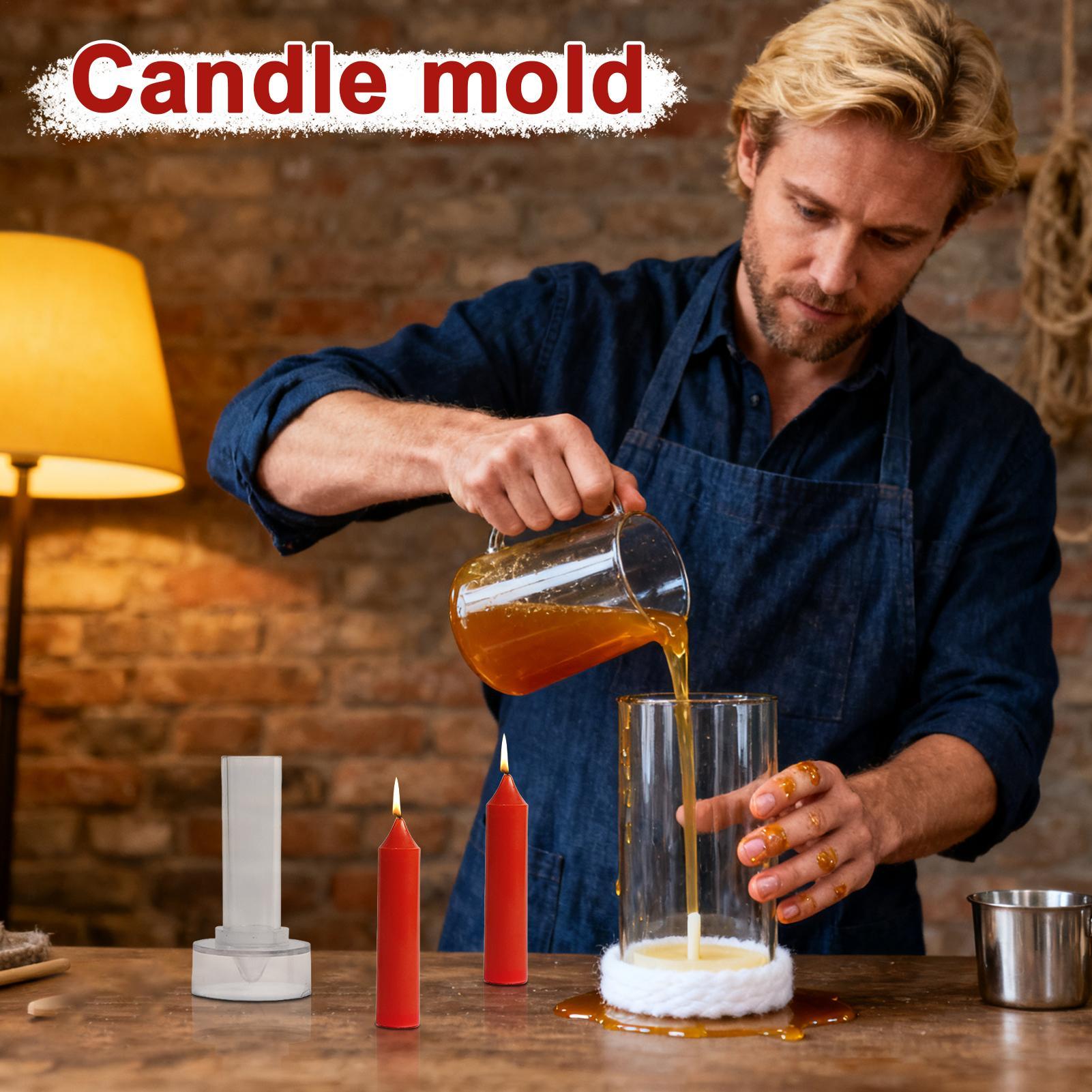 Pilar vela molde cónico cera d - Candle Making For Beginners reseña y precio