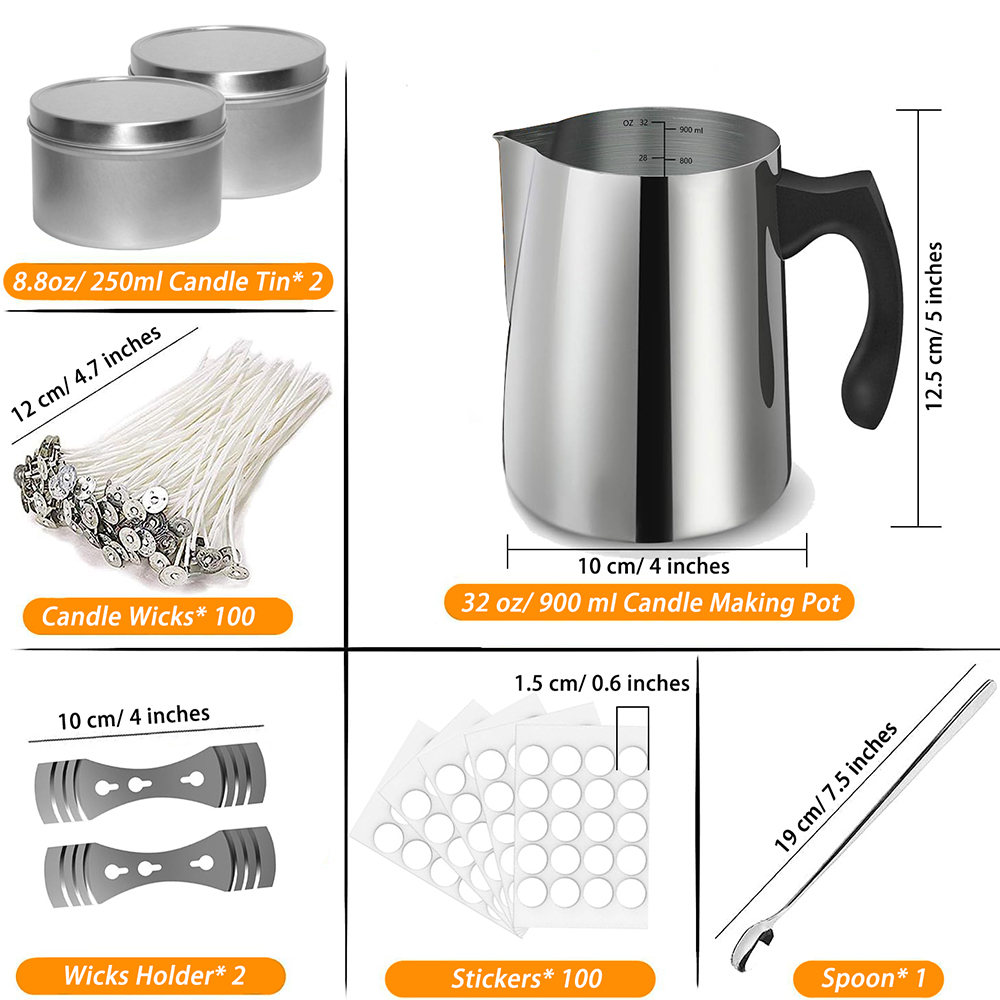 Kit de inicio para hacer velas - Candle Making Temperature reseña y precio