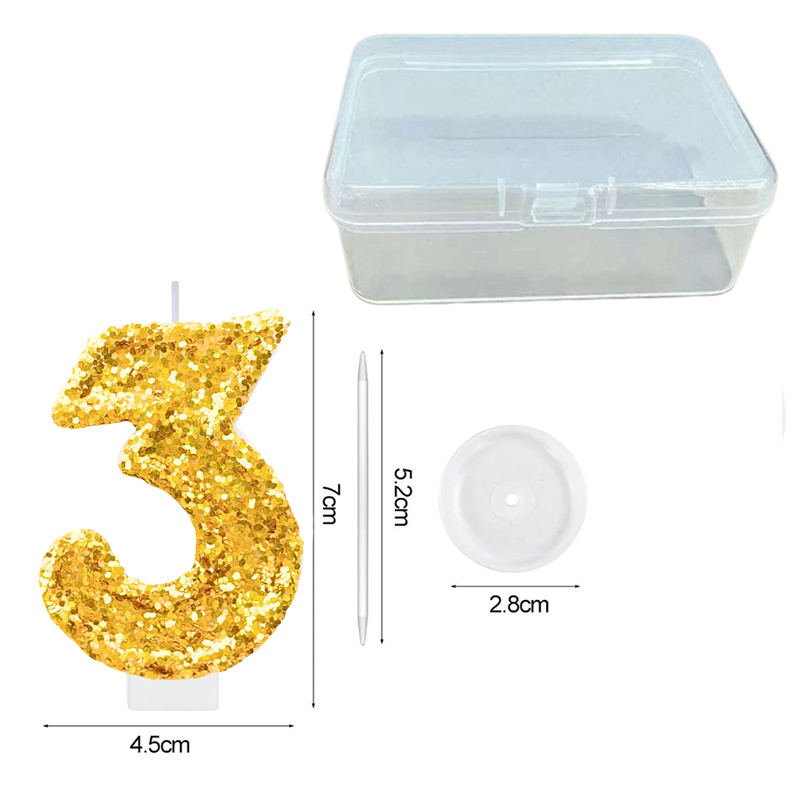 Vela Digital de Cumpleaños, Co - Paraffin Candle Wax reseña y precio