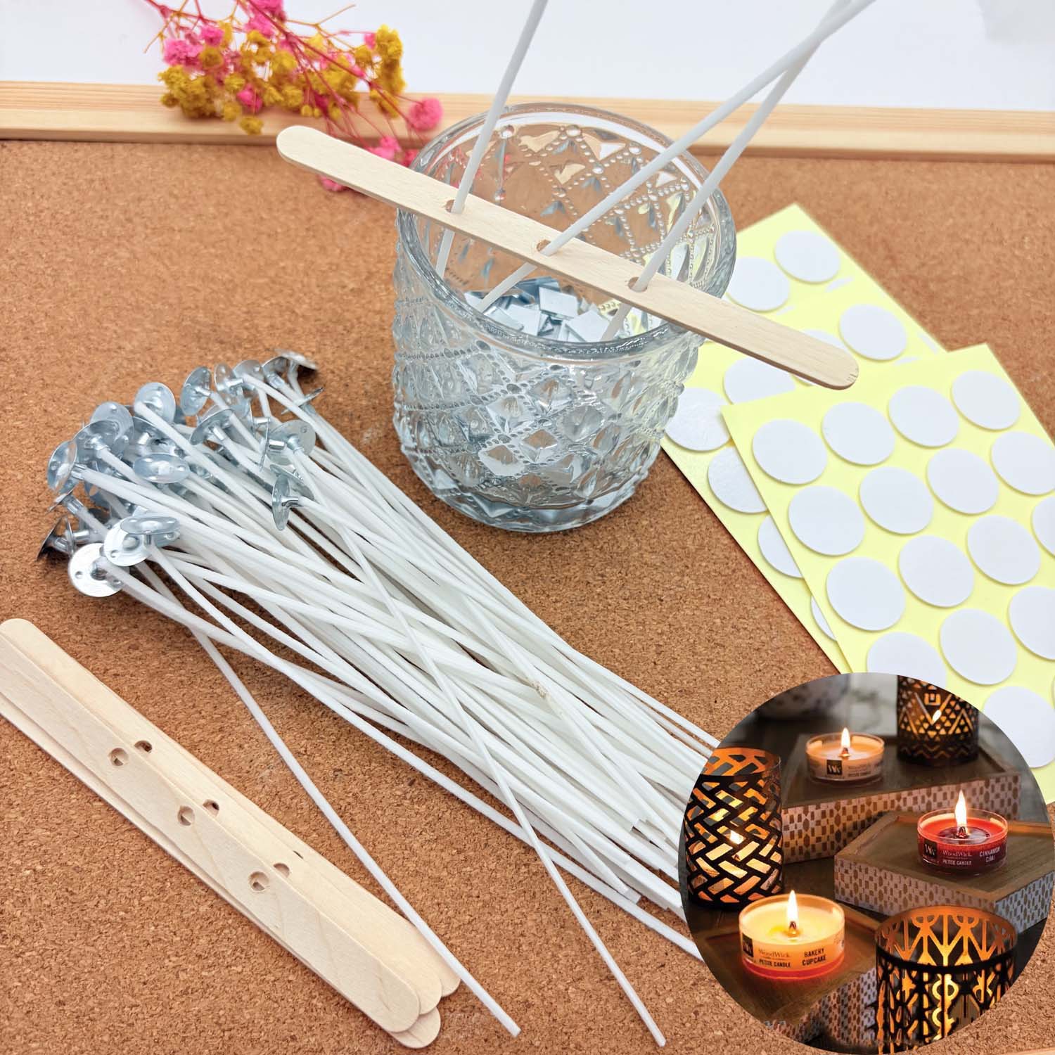 1 Juego de Kits DIY para Hacer - Candle Making Wax Melter reseña y precio