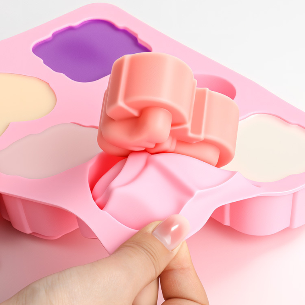 Molde cuadrado de silicona con - Candle Making Wax Melter reseña y precio