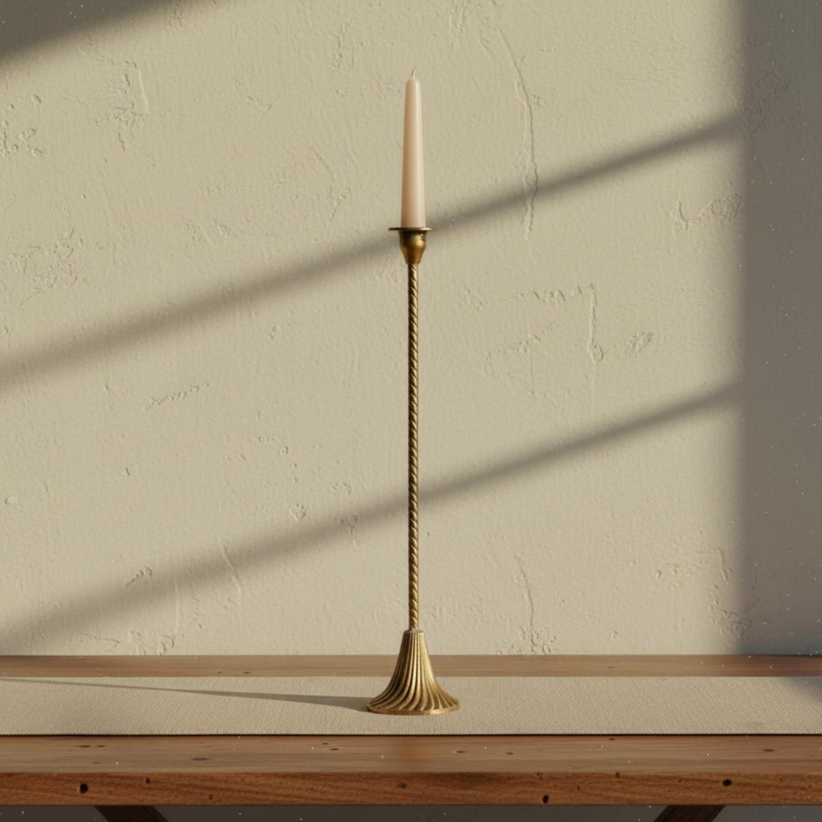 Candelabro Dorado Trenzado con - Paraffin Candle Wax reseña y precio