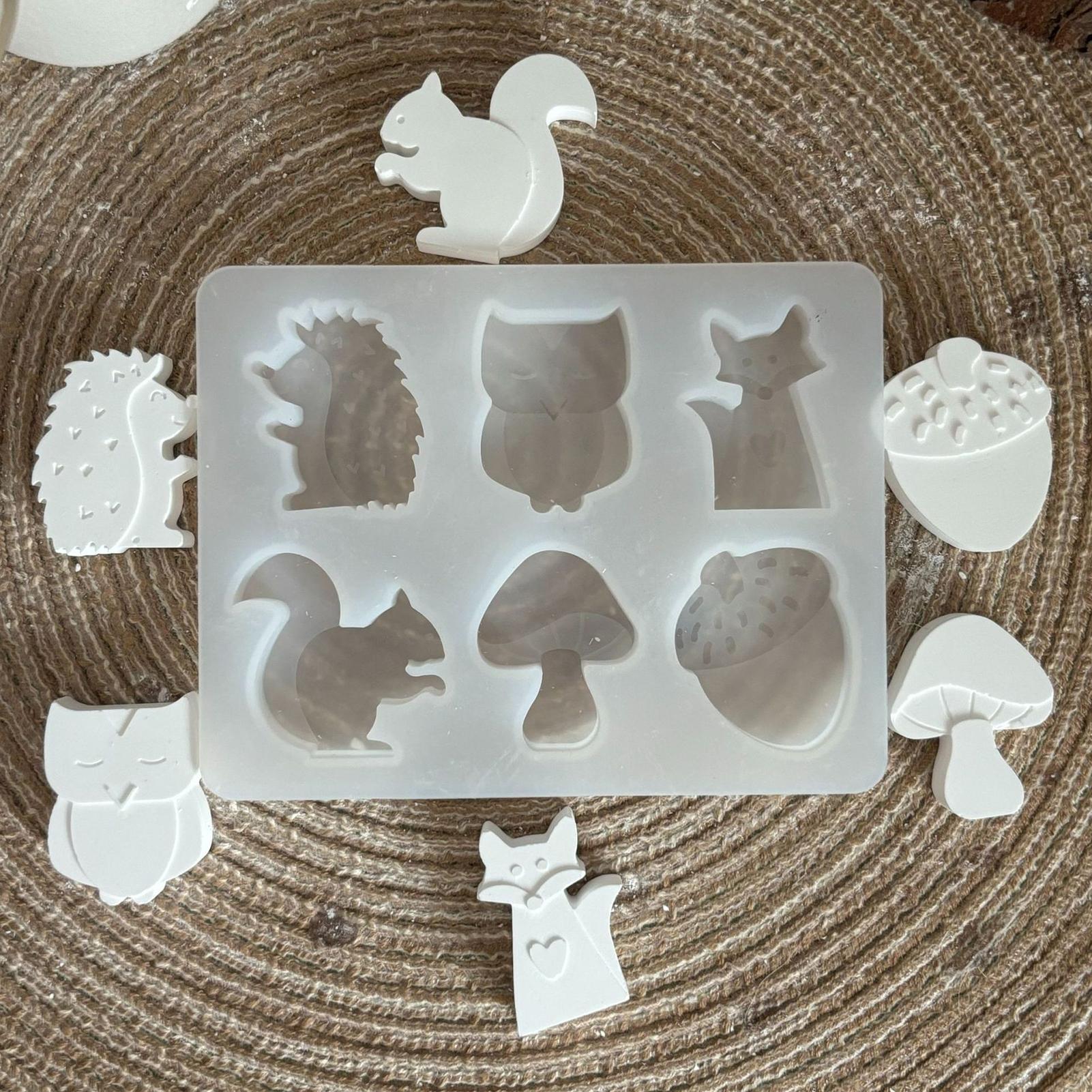 Moldes de animales de silicona - Candle Making For Beginners reseña y precio