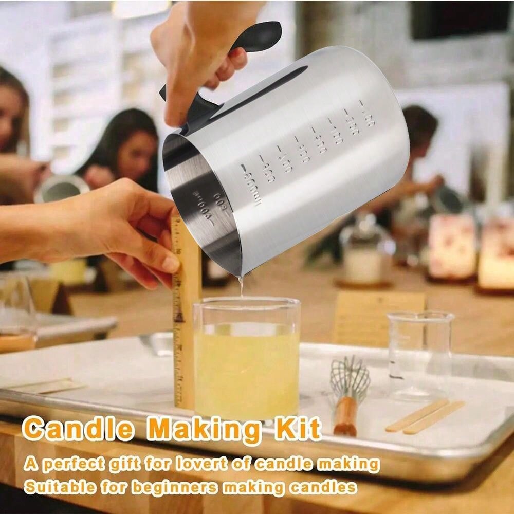 Olla para verter velas con pla - Candle Making Temperature reseña y precio