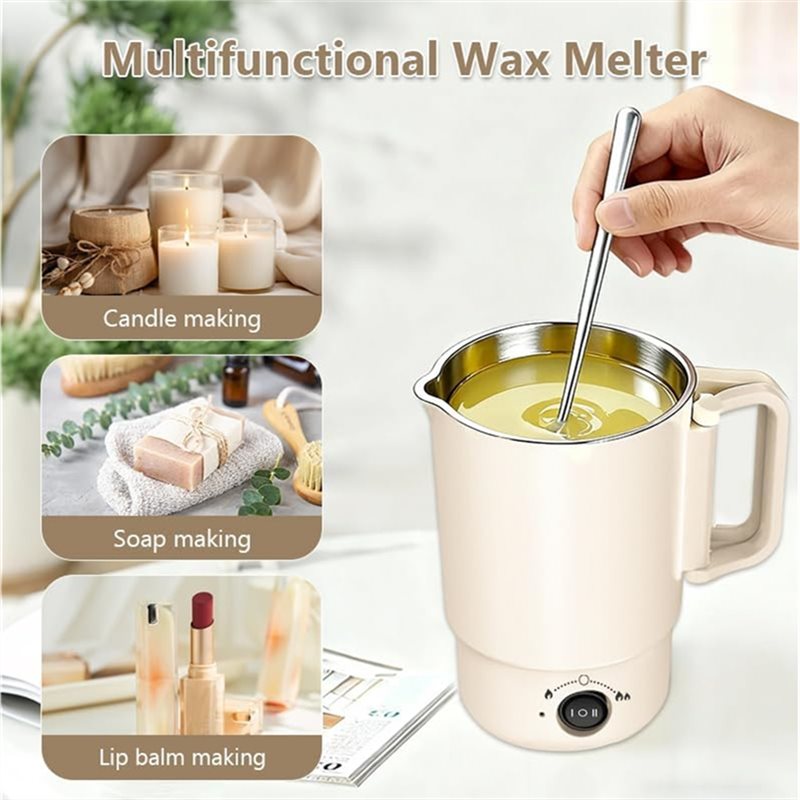 Kit de olla eléctrica para der - Candle Making Wax Melter reseña y precio