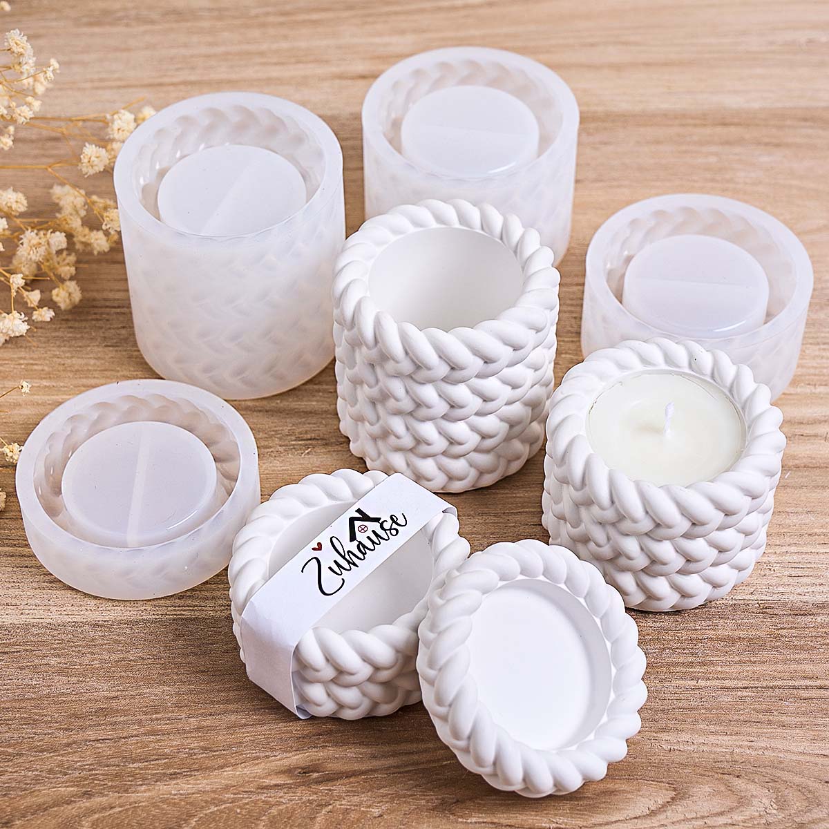 Tarro de vela tejido, molde de - Candle Making Equipment reseña y precio