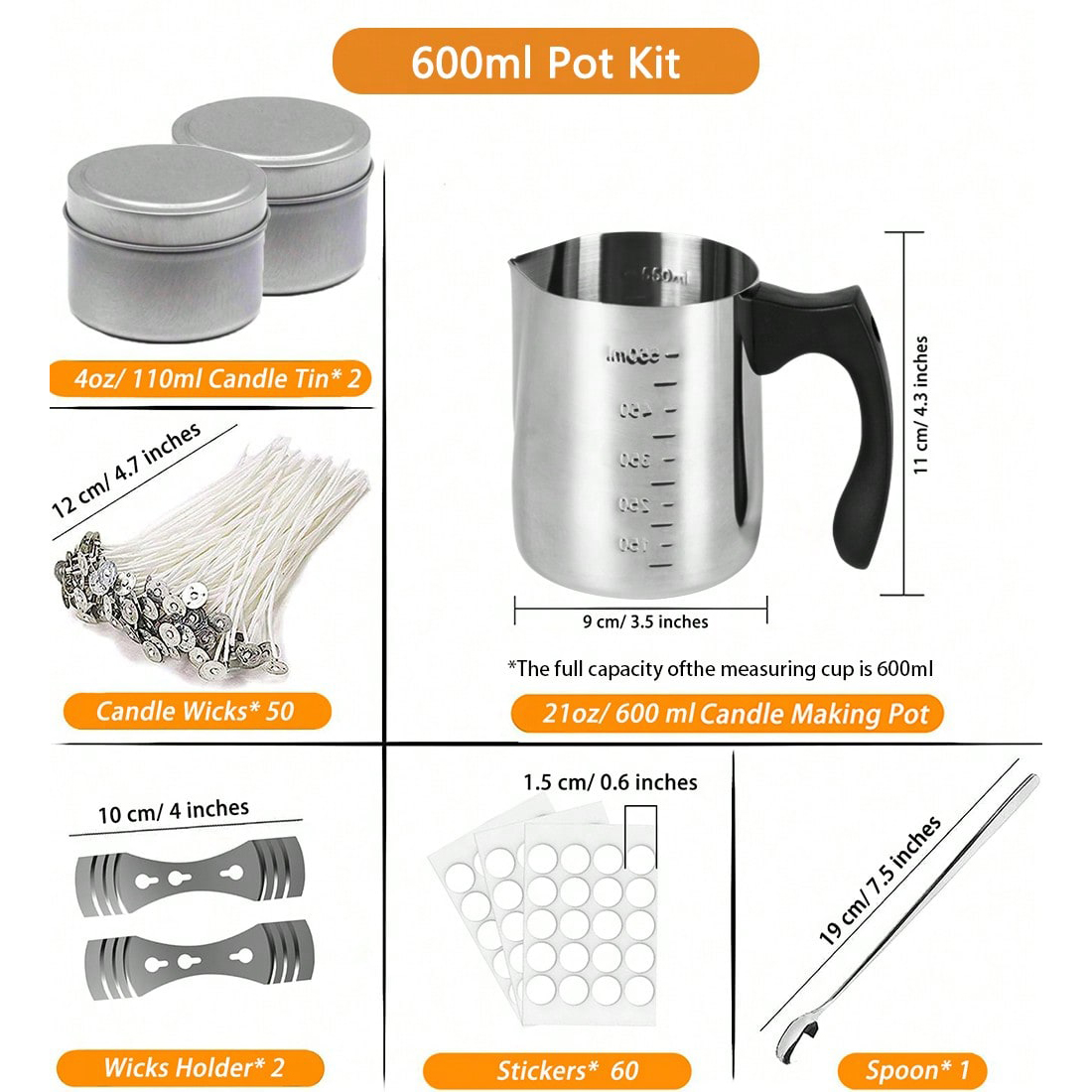 Glintmos Kit de inicio para ha - Candle Making For Beginners reseña y precio