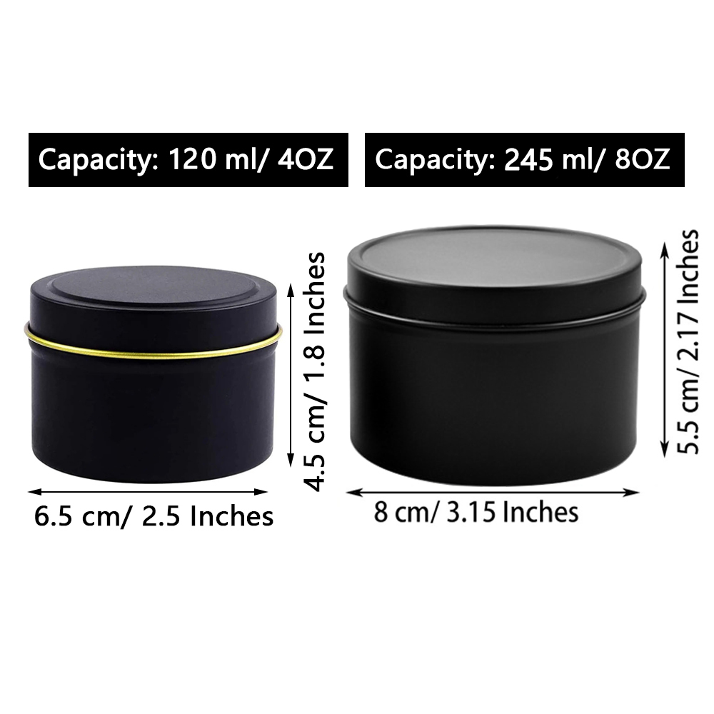 Latas de vela de 4oz/8oz con t - Candle Making Temperature reseña y precio
