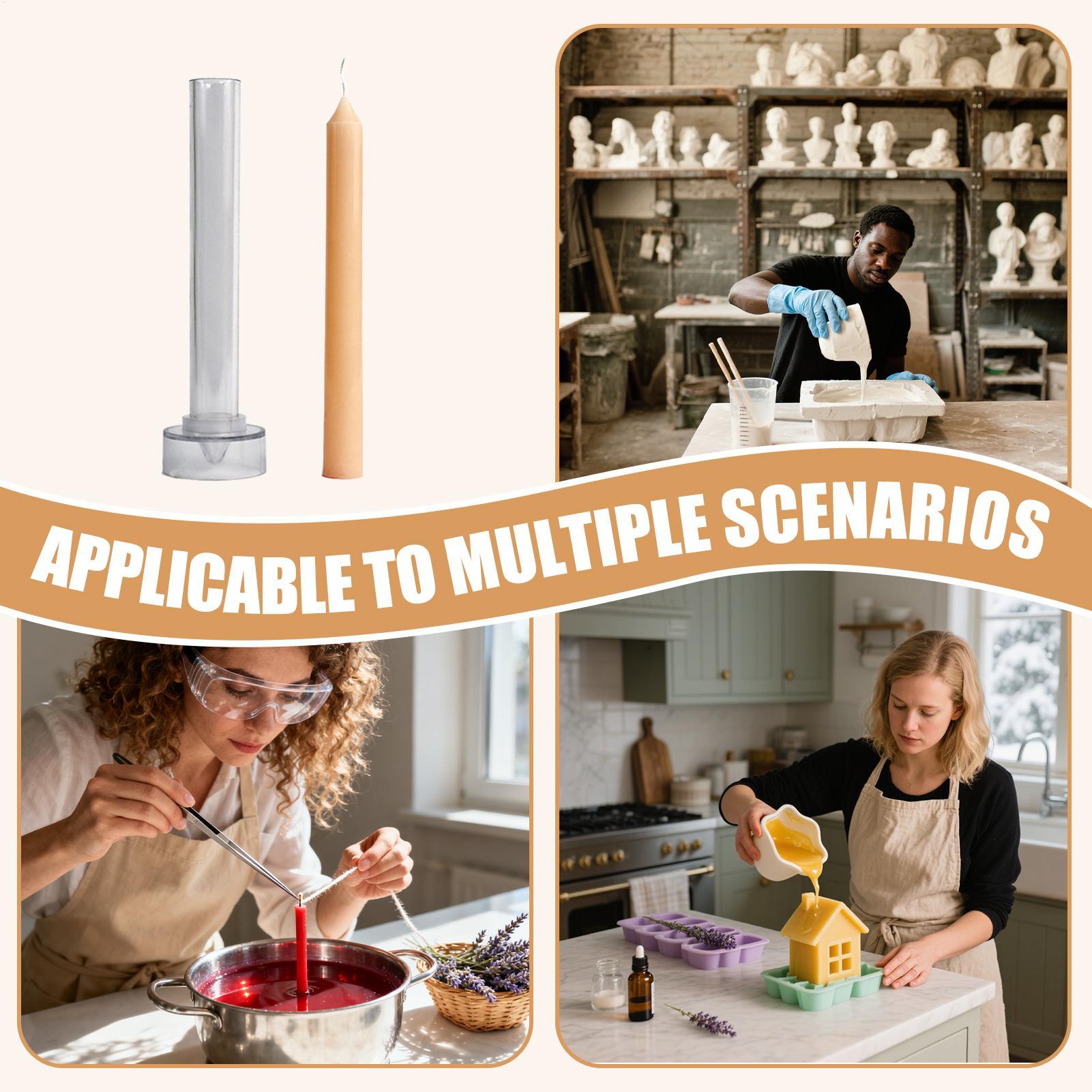 Molde para velas, cera de abej - Candle Making For Beginners reseña y precio