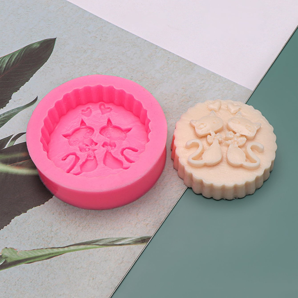 Molde de silicona para jabón c - Candle Making Wax Melter reseña y precio