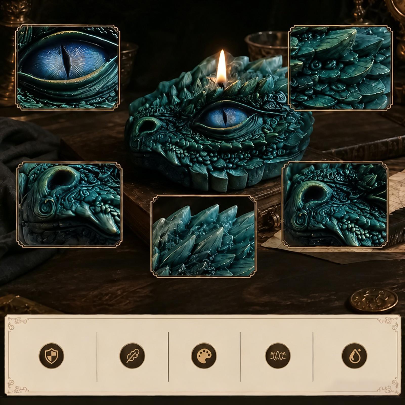 Molde de silicona Ojo de Dragó - Candle Making For Beginners reseña y precio