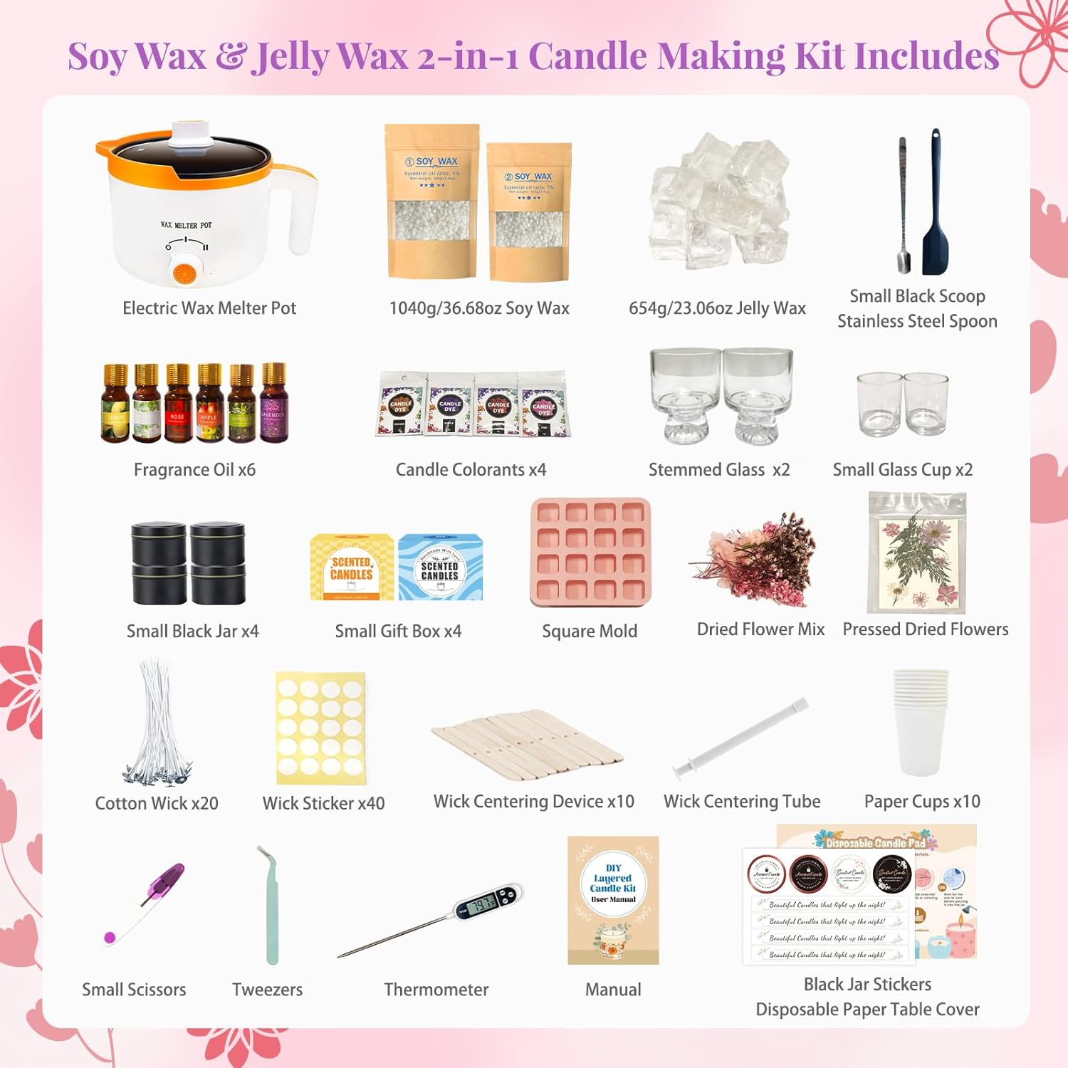 Kit 2 en 1 para Hacer Velas de - Candle Making For Beginners reseña y precio