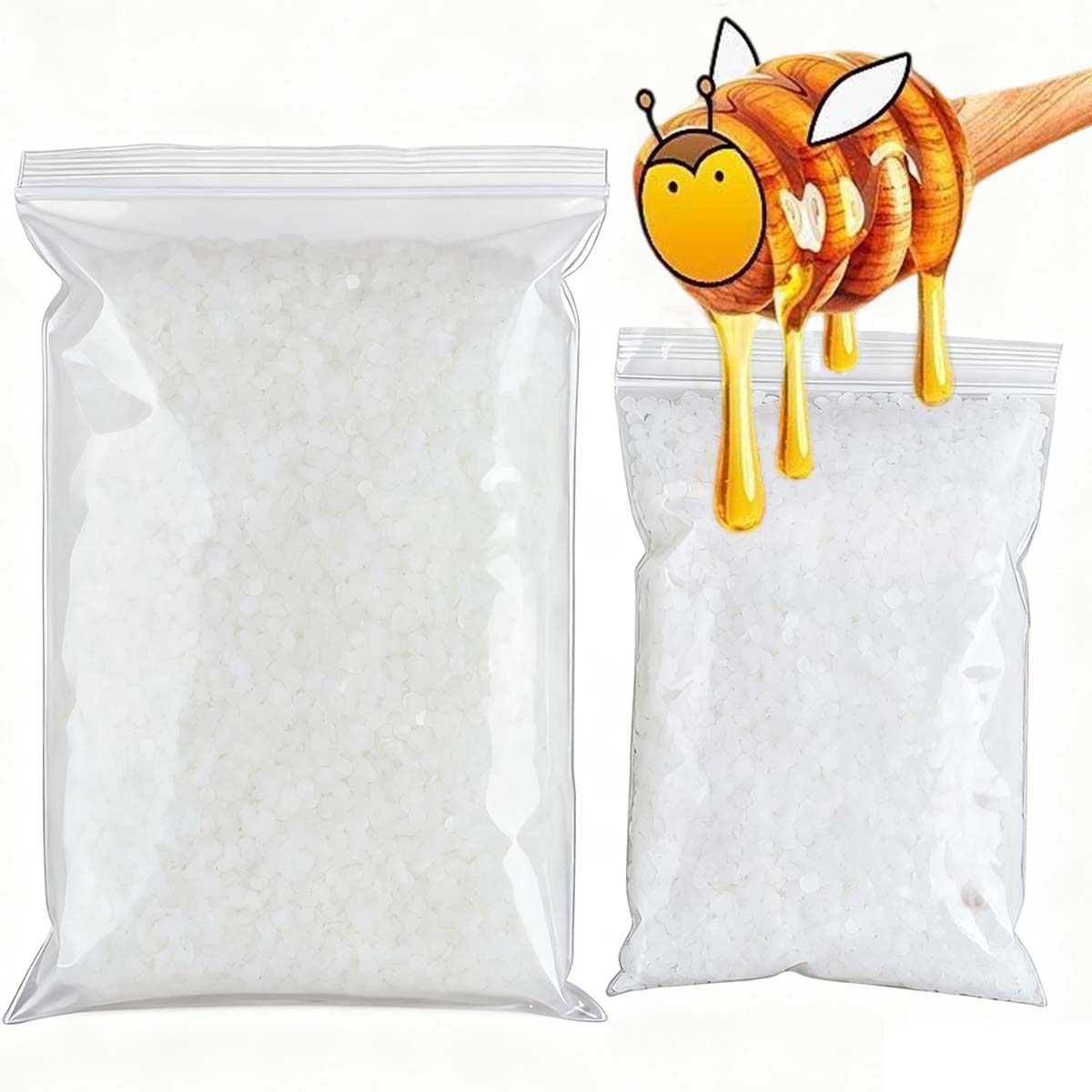 Cera de abejas blanca de 200g- - Candle Making Raw Material reseña y precio