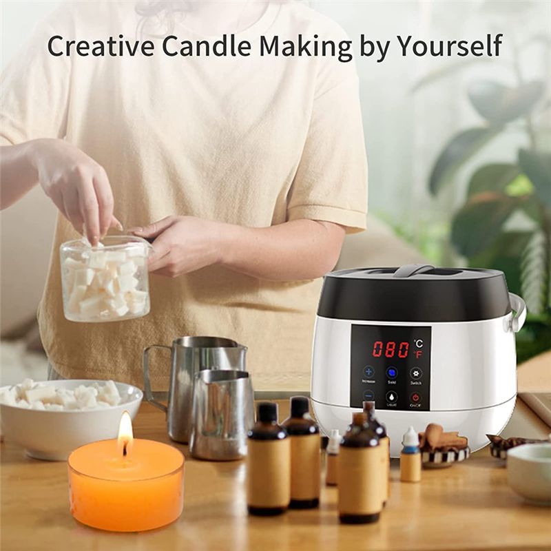 Olla para derretir cera para h - Candle Making For Beginners reseña y precio