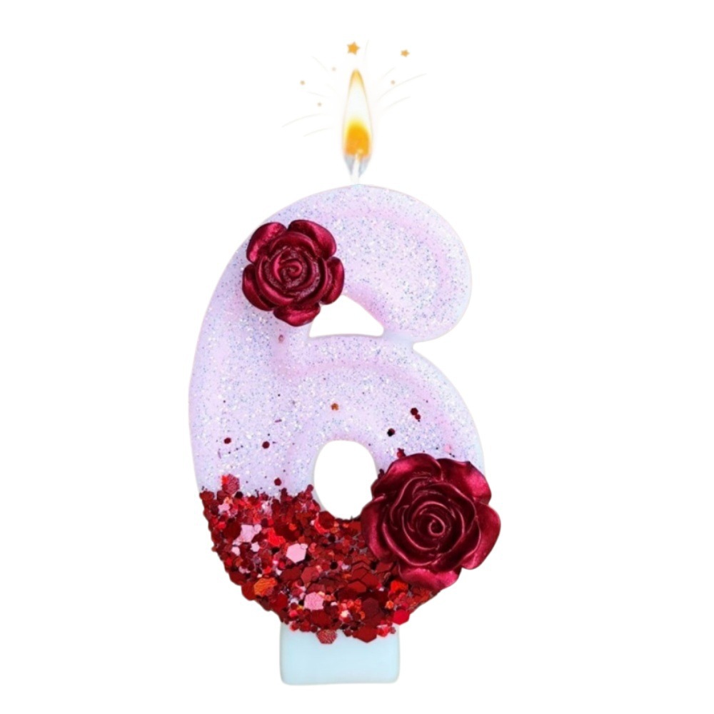 Vela de Cumpleaños con Número  - Paraffin Candle Wax reseña y precio