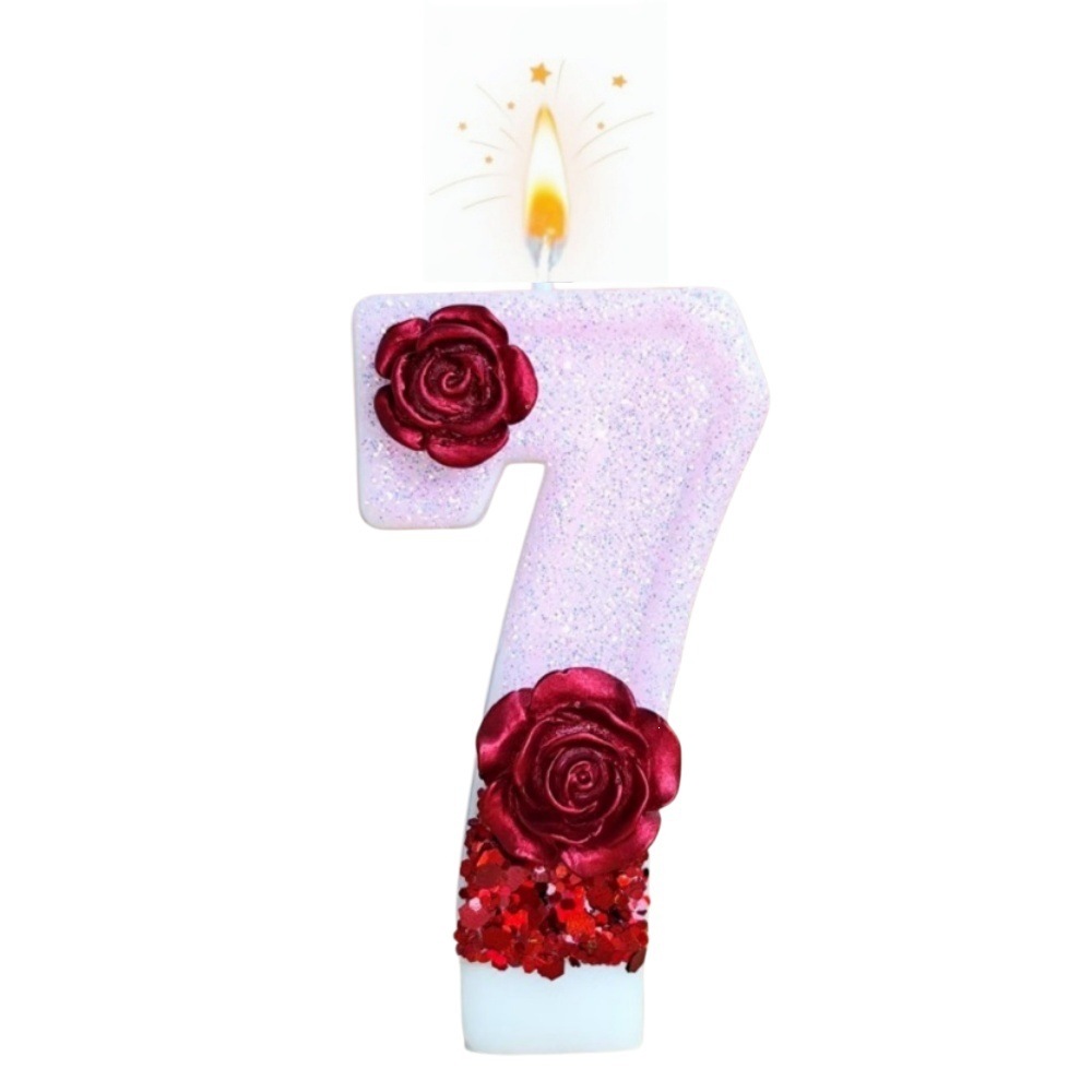 Vela de Cumpleaños con Número  - Paraffin Candle Wax reseña y precio