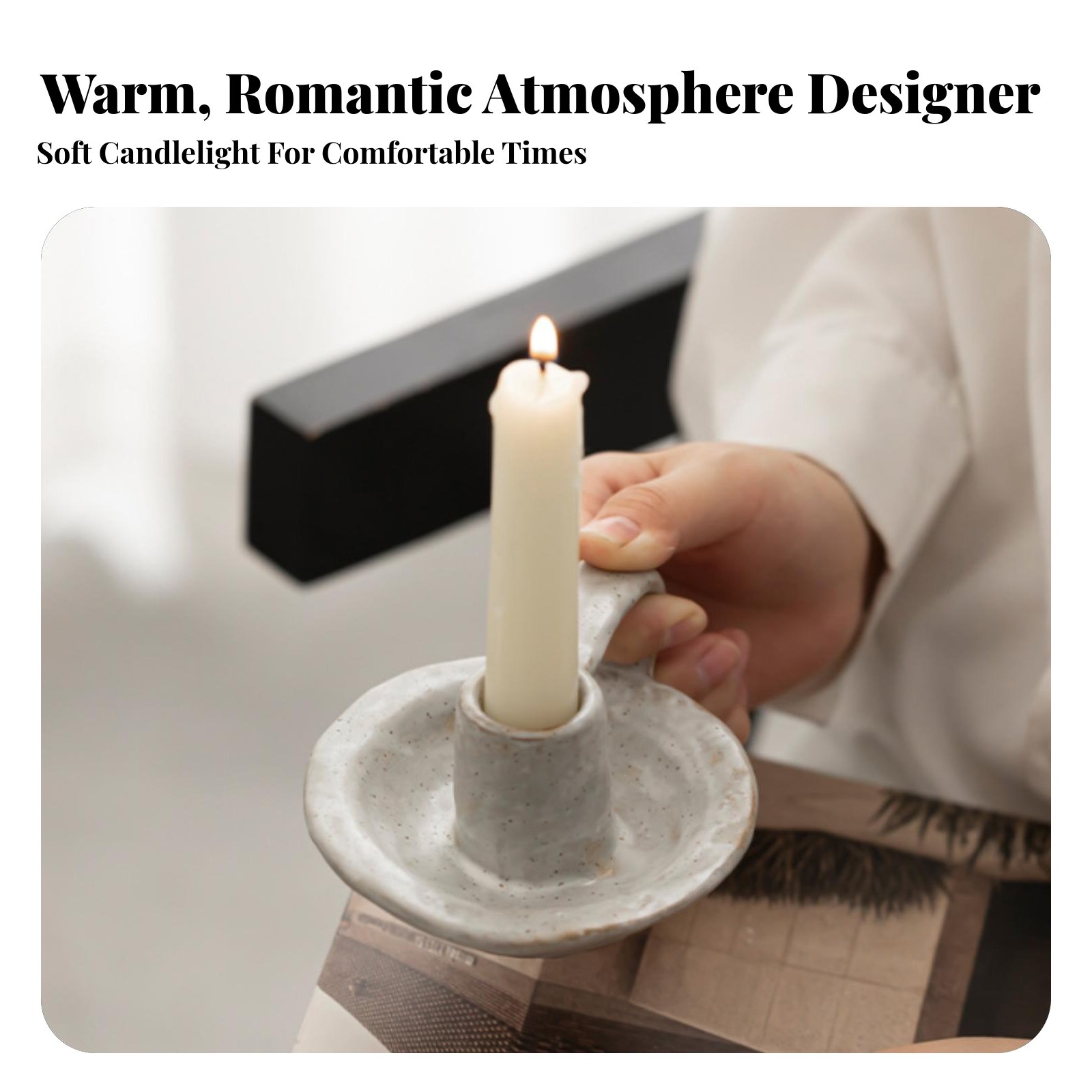 Portavelas de Cerámica Nórdico - Paraffin Candle Wax reseña y precio