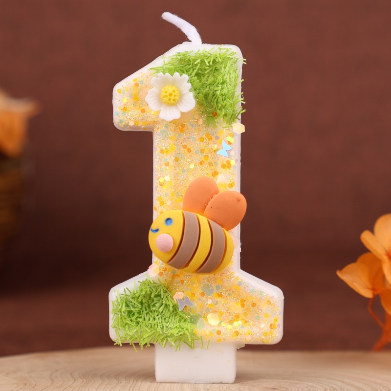 Vela de Cumpleaños Bee Digital - Paraffin Candle Wax reseña y precio