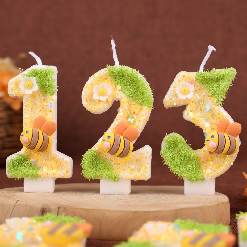 Vela de Cumpleaños Bee Digital - Paraffin Candle Wax reseña y precio