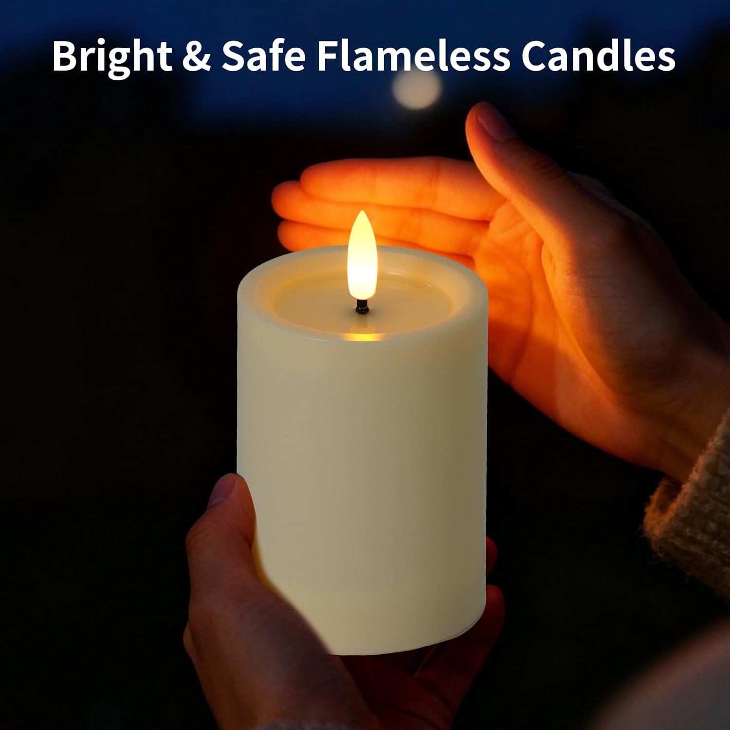 Juego de Velas LED sin Llama c - Paraffin Candle Wax reseña y precio