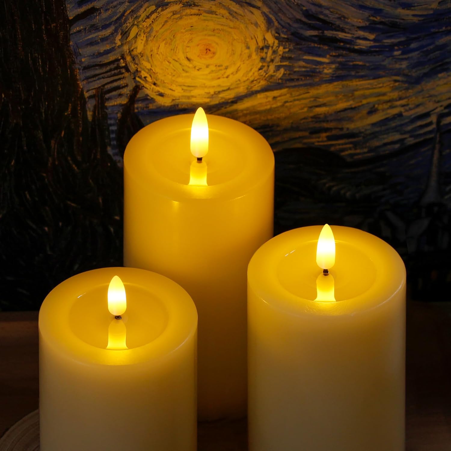 Juego de Velas LED sin Llama c - Paraffin Candle Wax reseña y precio